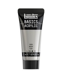 Liquitex Basics 22 ml  52 SILVER