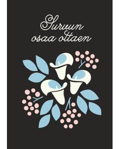 2-osainen kortti Polka Paper - Suruun osaa ottaen