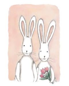 2-osainen kortti Sari's Artwork - Pupupariskunta