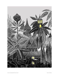 Juliste Putinki Muumi 50x70cm rullattu - Nyytin talo