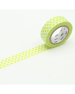 MT masking tape - dot lime
