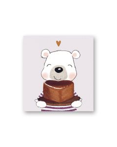 Pakettikortti Henna Adel - Karhu ja kakku