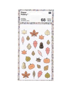 Tarrasetti Paper Poetry - Fall leaves