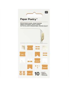 Tarrasetti Paper Poetry - Index Kraft