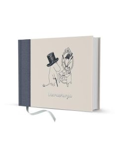 Vieraskirja Muumi - Muumipappa peilailee