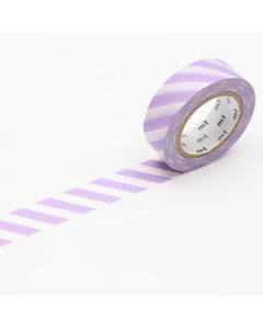 MT masking tape - stripe lilac