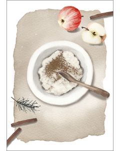 Joulukortti Henna Adel - Riisipuuro