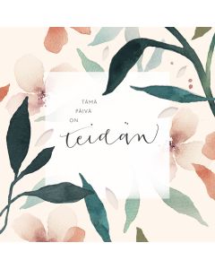 2-osainen neliökortti Henna Adel - Tämä päivä on teidän