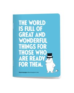 Pikkuvihko Putinki Muumi sitaatti - Wonderful things