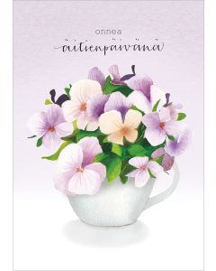 2-osainen kortti Henna Adel - Onnea äitienpäivänä