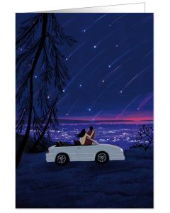 2-osainen kortti Quire - Tähdenlentoja