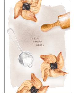 Joulukortti Henna Adel - "Ihanaa joulun aikaa" joulutortut