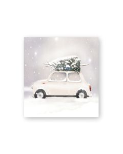 Pakettikortti joulu Putinki Henna Adel - Jouluauto