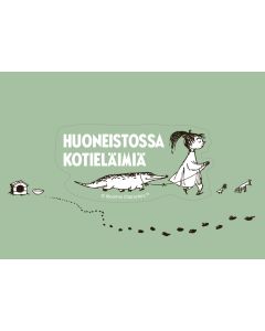 Ovitarra A6 Muumi - Huoneistossa kotieläimiä, Tyttö ja krokotiili