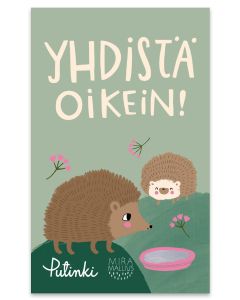 Yhdistä oikein -peli Mira Mallius - Metsän eläimet