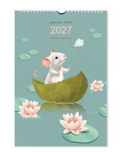 Perhekalenteri 23x34 Putinki - Mira Mallius 2027