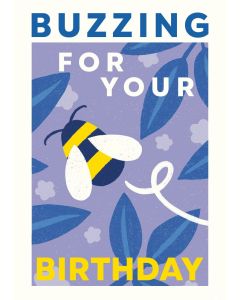 2-osainen kortti The Art File - Planted Buzzing Birthday