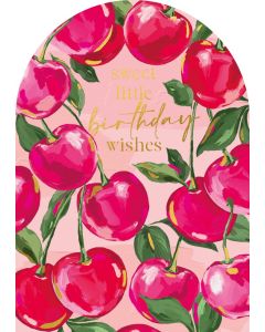 2-osainen kortti The Art File - Sundaze Cherry Sweet Birthday