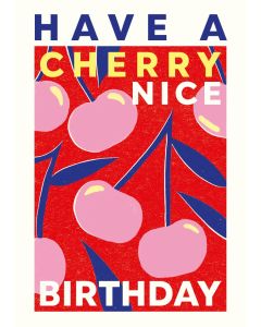 2-osainen kortti The Art File - Planted Cherry Birthday