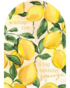 2-osainen kortti The Art File - Sundaze Lemon Squeeze Birthday