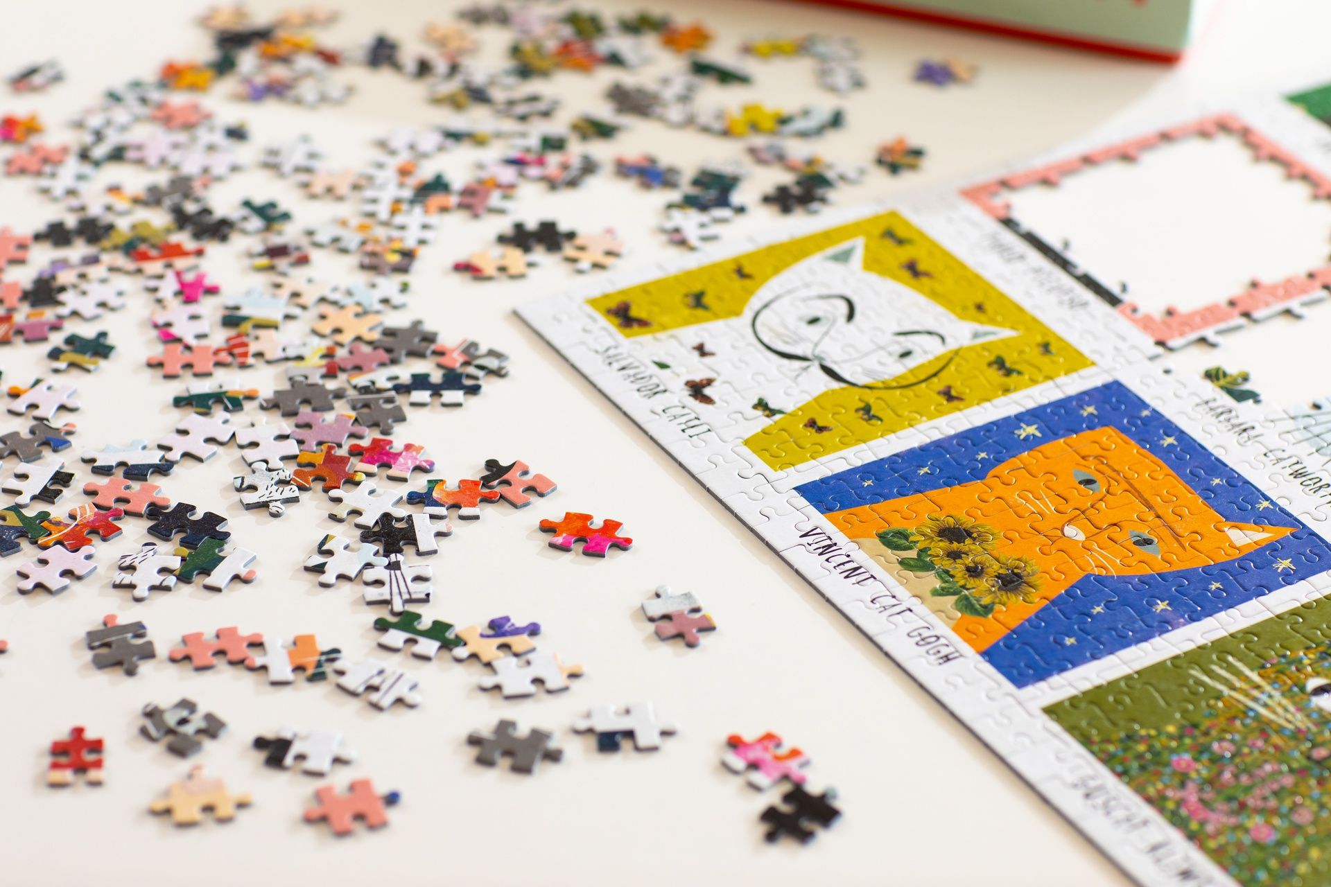 Palapeli 1000 palaa Happily Puzzles - Art Cats