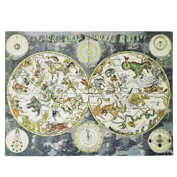 Palapeli 1000 palaa Paperblanks - Celestial Planisphere