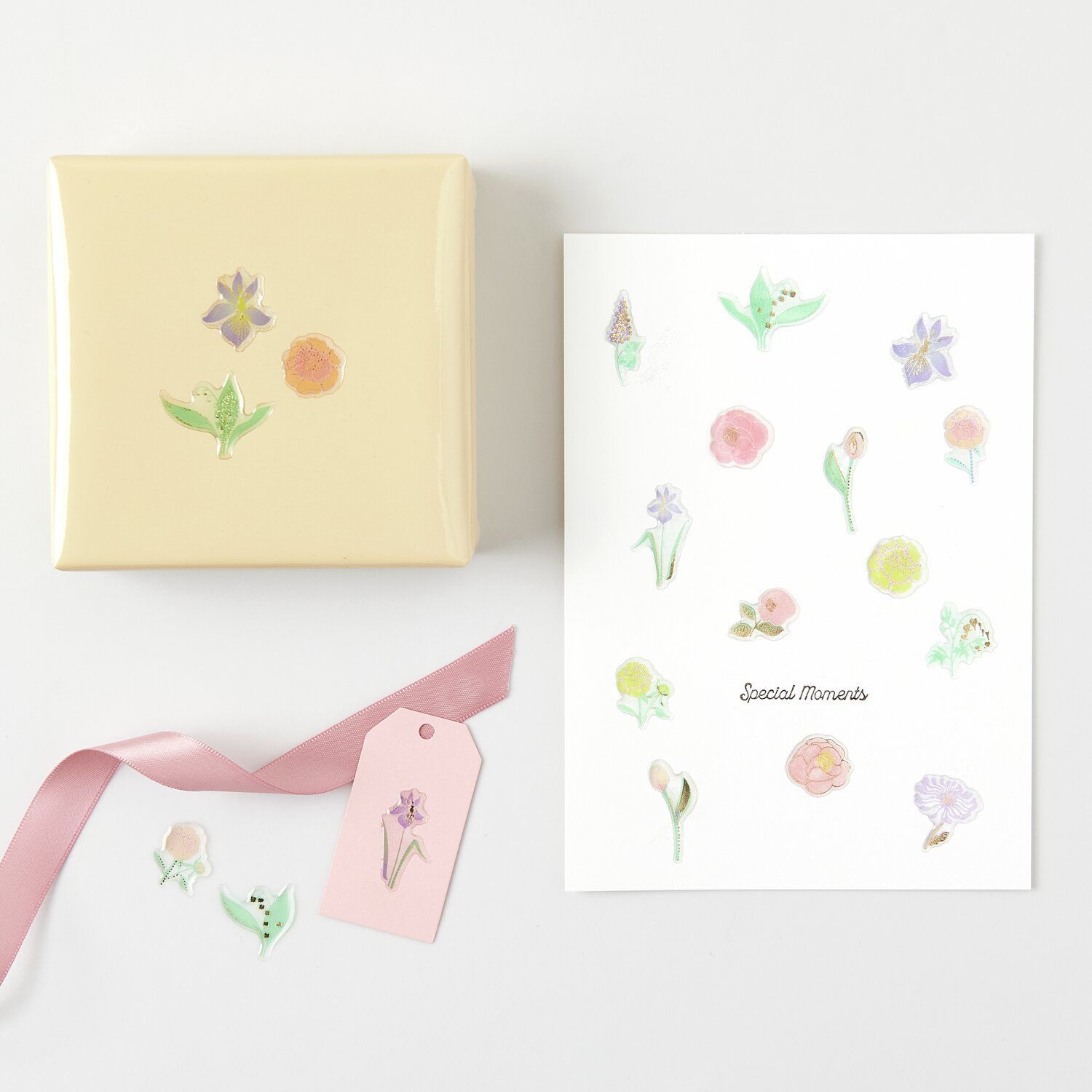 Geelitarrat Rico Design - Flowers pastel