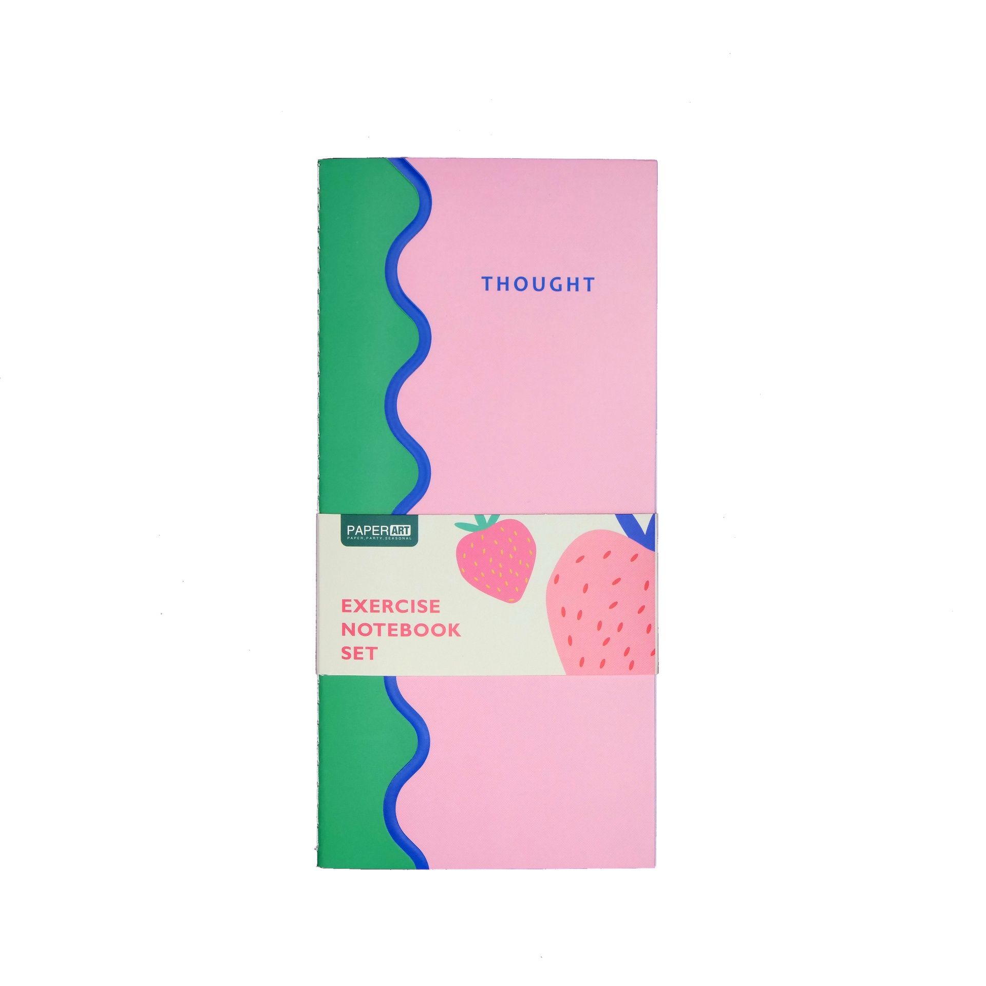 Muistivihkot 3 kpl Art Cool - Mansikkakesä