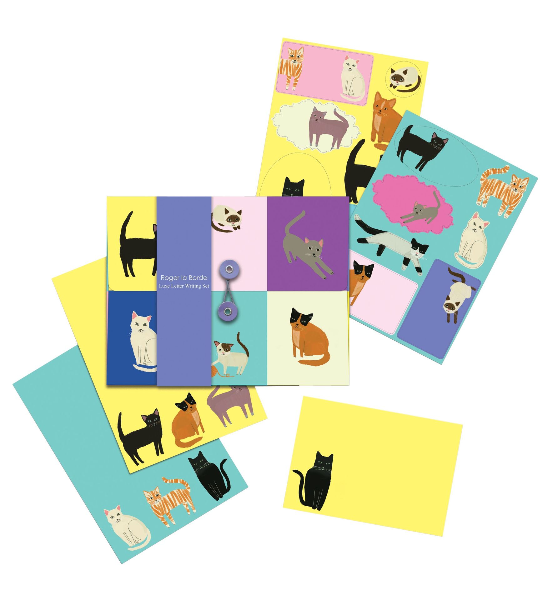 Kirjepaperisetti Roger la Borde - Cat Etticate