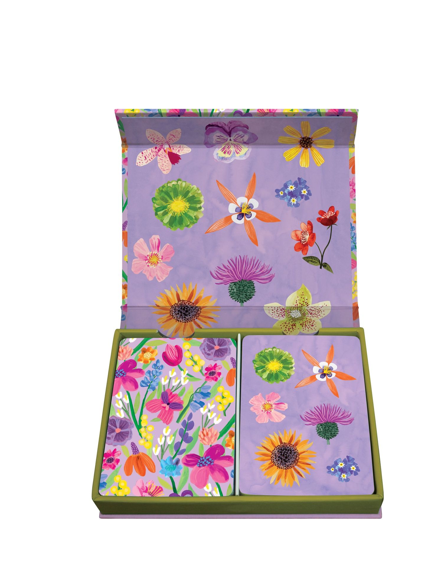 Pelikortit Roger la Borde - Floral Supernova