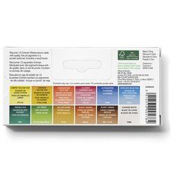 WN Cotman Pocket Sketchers Box 12 x 1/2 nappia, akvarellilajitelma