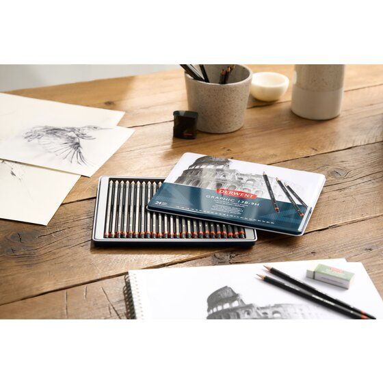 Derwent Graphic 24 13B-9H lyijykynälajitelma