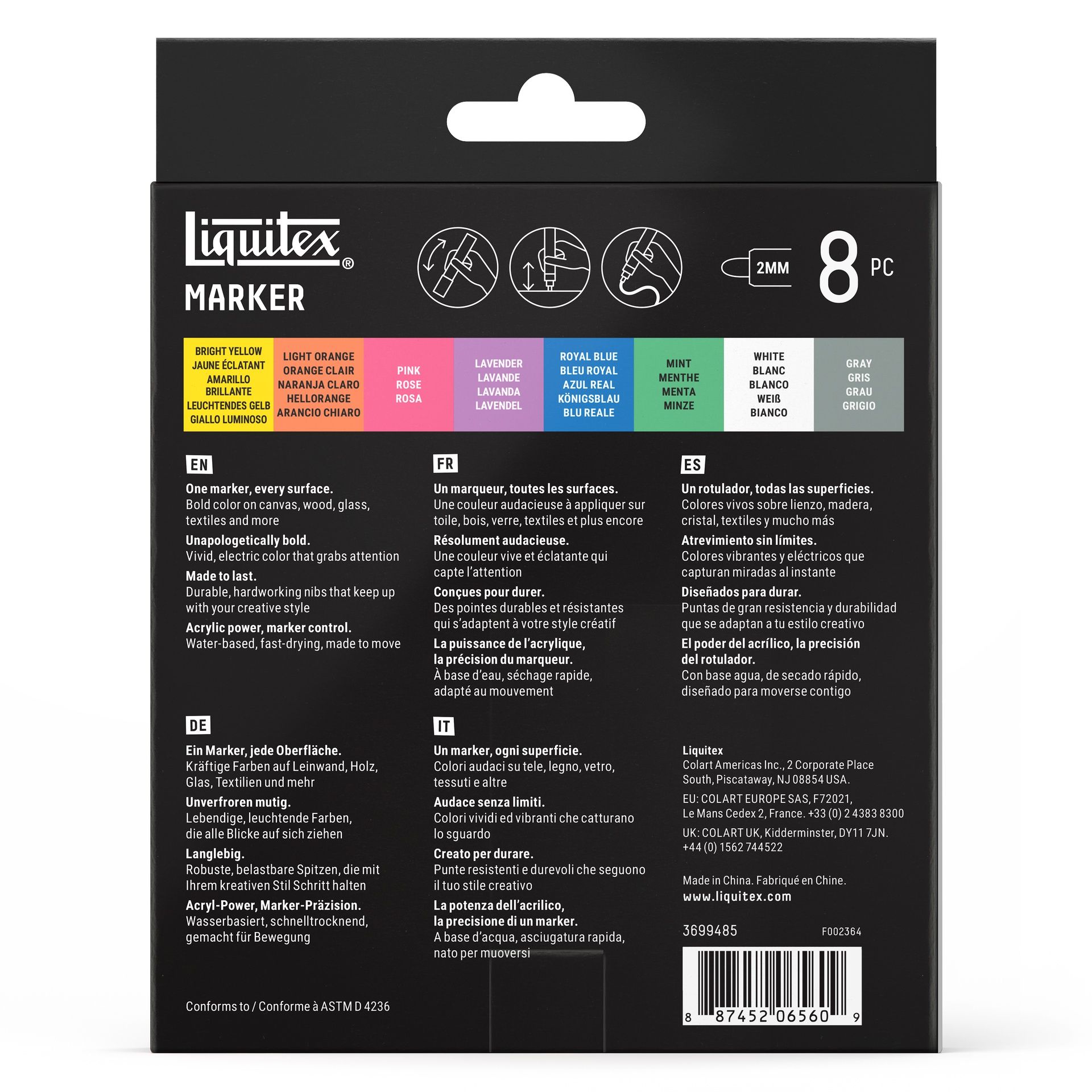 Akryylitussi Liquitex 8X2 mm Dreamscape