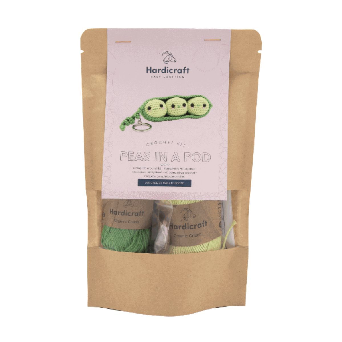 Amigurumi virkkaussetti Hardicraft - Peas in a Pod