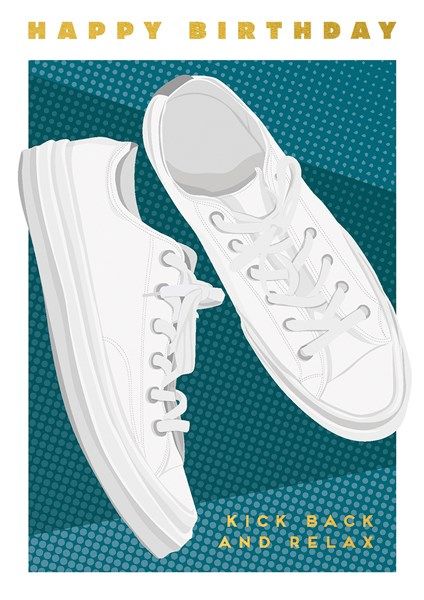 2-osainen kortti The Art File - You the Man Sneakers