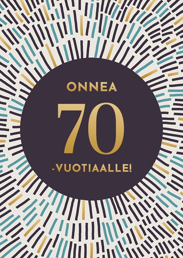 2-osainen kortti Putinki Moments - Ikävuosi 70