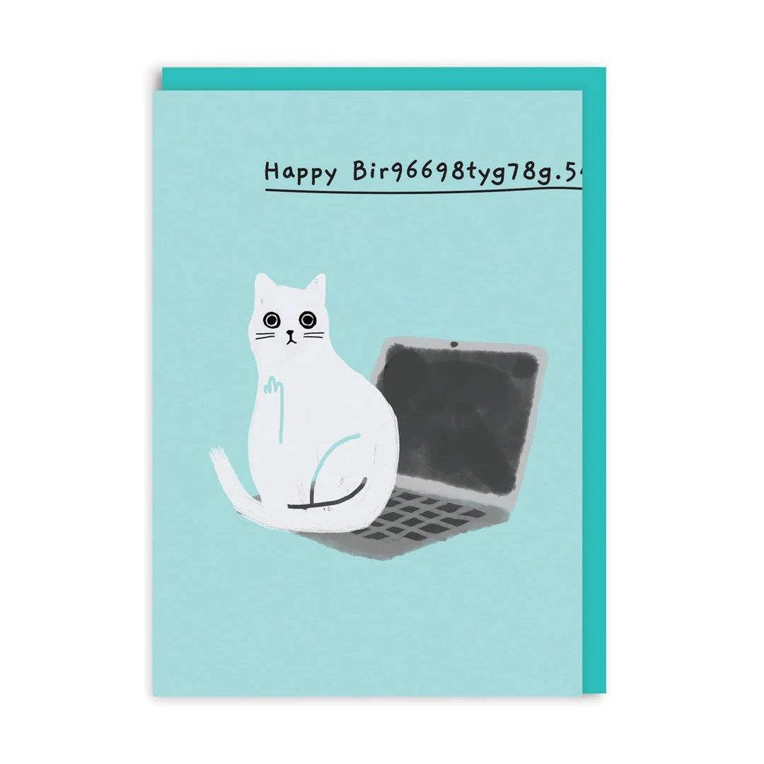 2-osainen kortti Ohh Deer - Happy Bir9669.. Laptop