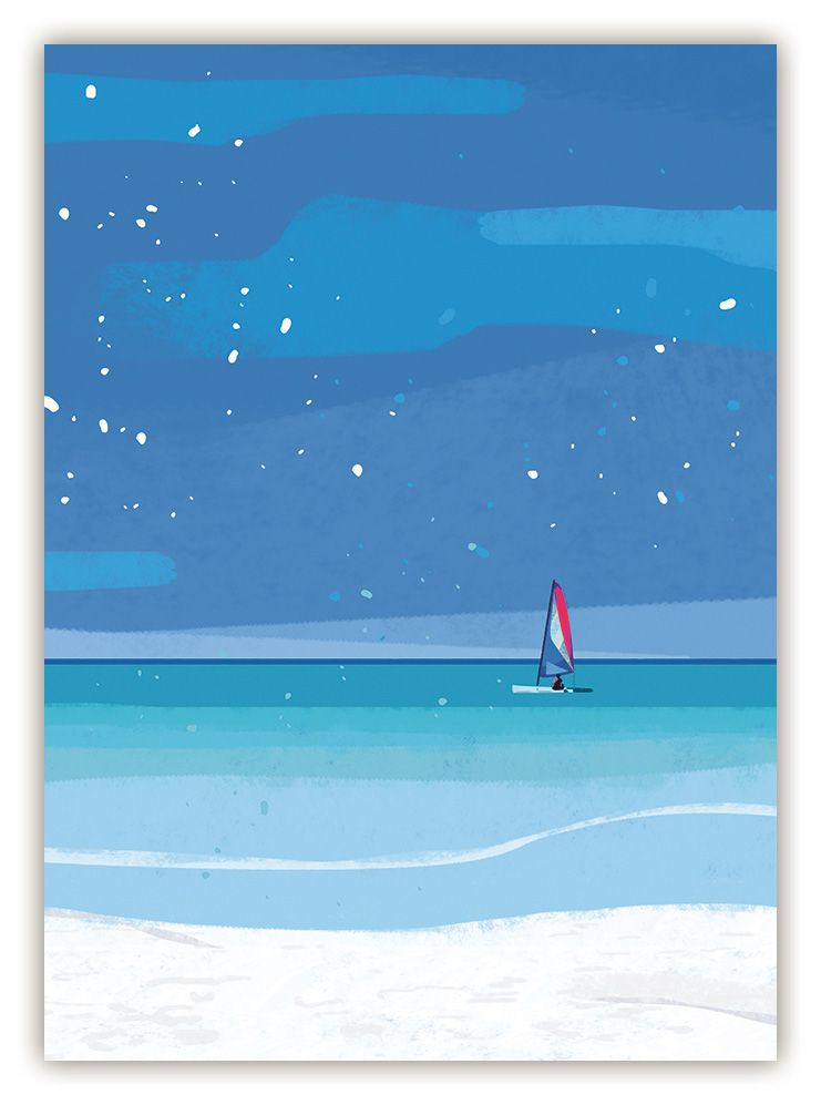 Postikortti Quire - Surffaus