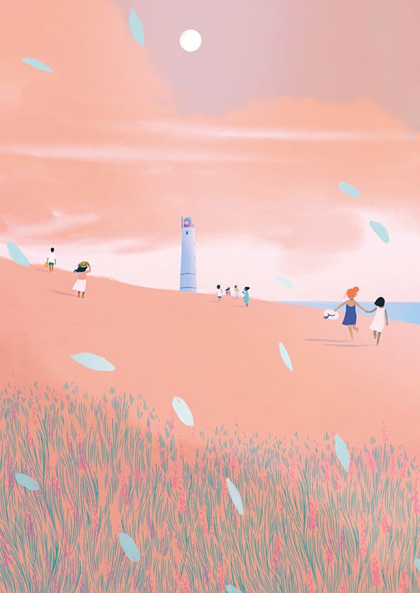 Postikortti Polka Paper - Marjaniemi