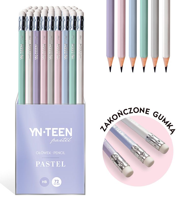 Lyijykynä Interdruk - Yn-teen Pastel lajitelma