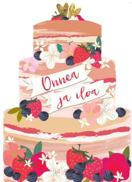 2-osainen kortti Hammond Gower - Onnea ja iloa