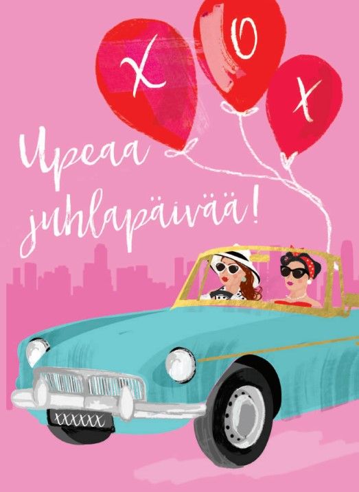 2-osainen kortti Hammond Gower - Upeaa juhlapäivää