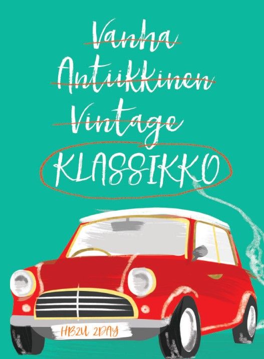2-osainen kortti Hammond Gower - Klassikko auto