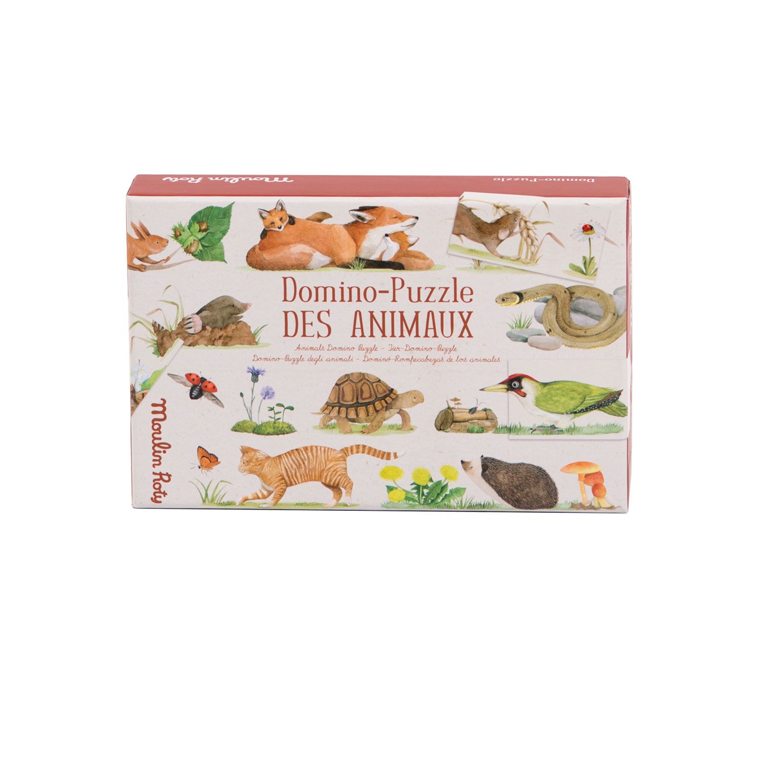 Domino palapeli Moulin Roty - Animals