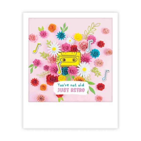 Postikortti Pickmotion - You're not old, just retro