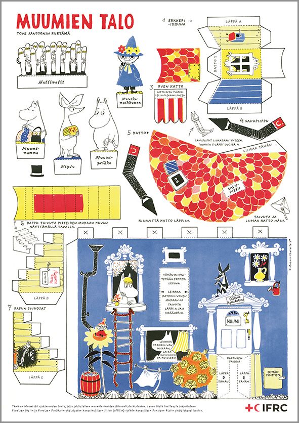 Askarteluarkki A3 - Muumitalo SPR
