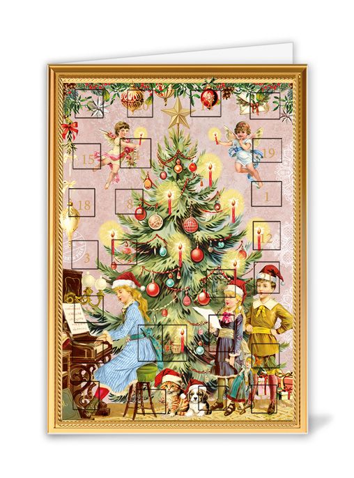 Joulukalenterikortti Quire - Lasten joulu