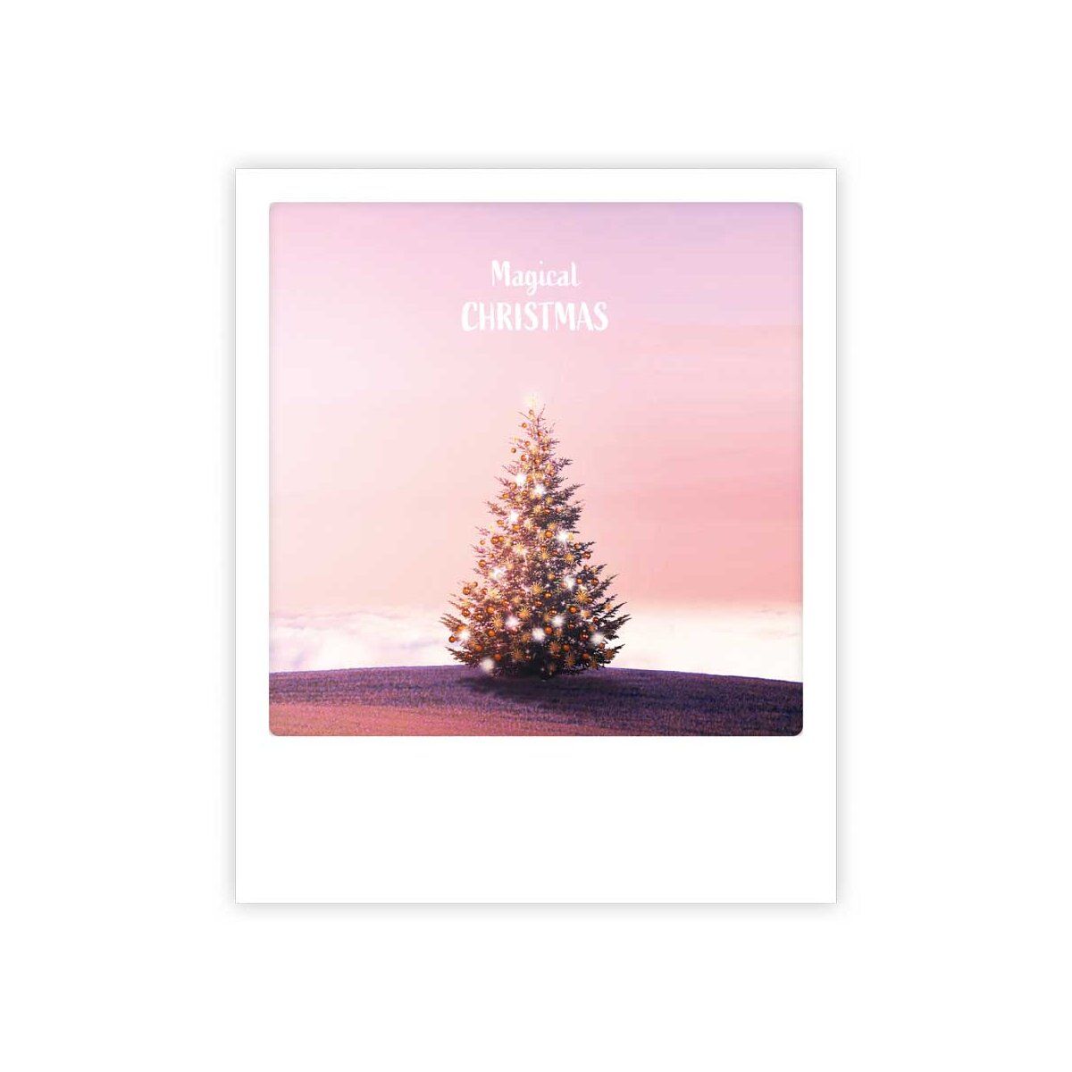 Postikortti joulu Pickmotion - Joulukuusi