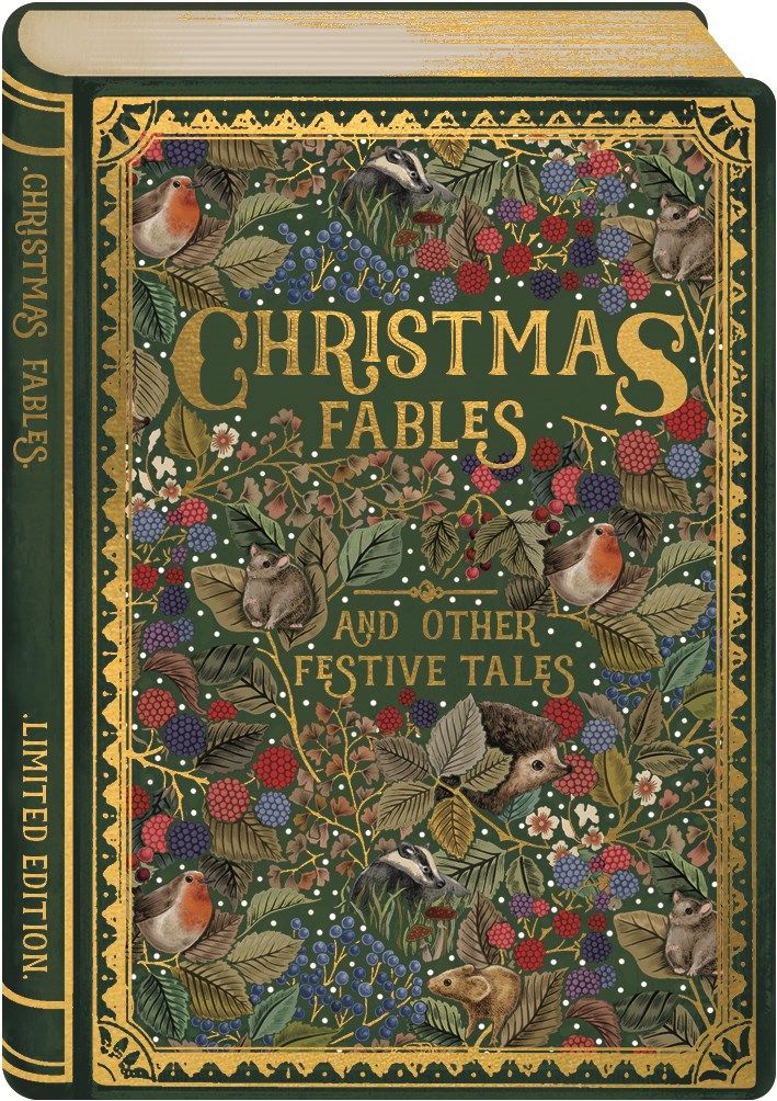 2-osainen joulukortti The Art File - Christmas Fables