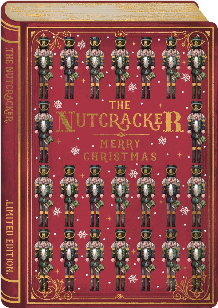 2-osainen joulukortti The Art File - The Nutcracker